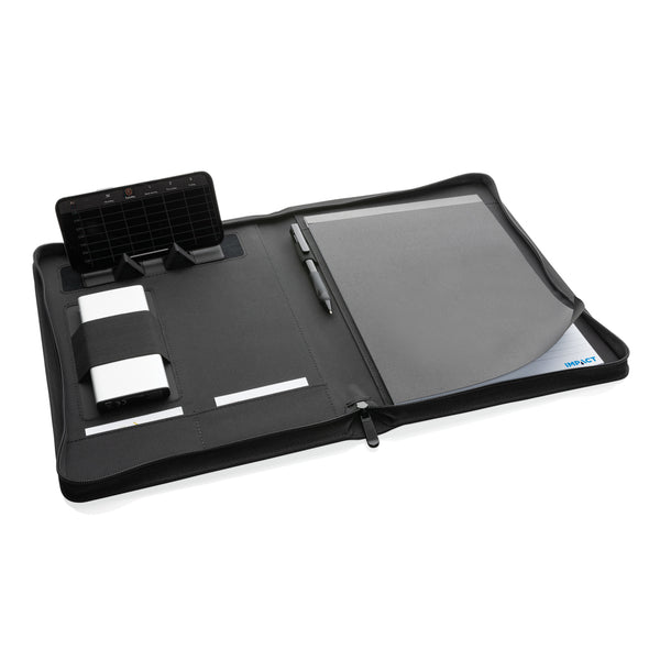 Carica l&#39;immagine nel visualizzatore di Gallery, portablocchi e cartelline personalizzati in rpet, carta colore nero_nero 121749156 DET09
