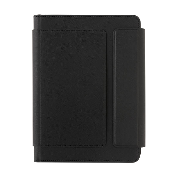 Carica l&#39;immagine nel visualizzatore di Gallery, portablocchi e cartelline personalizzati in pu, carta di pietra colore nero_nero 121749159 DET09
