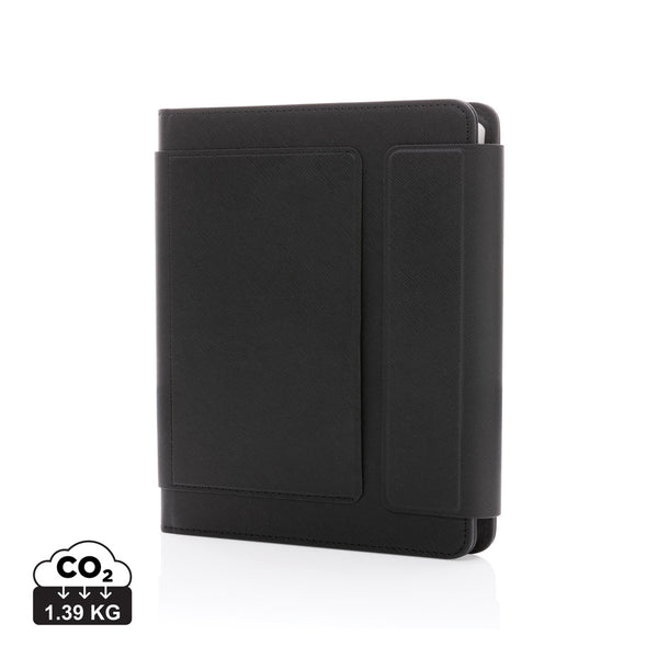 Carica l&#39;immagine nel visualizzatore di Gallery, portablocchi e cartelline personalizzati in pu, carta di pietra colore nero_nero 121749159 DET09
