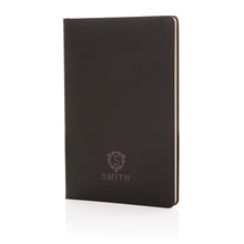 Carica l&#39;immagine nel visualizzatore di Gallery, taccuini e block notes personalizzati in carta, carta colore nero_nero 121749160 DET08
