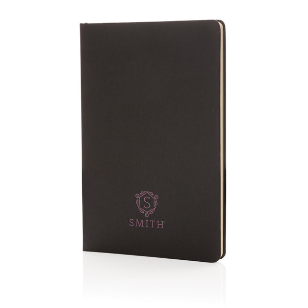 Carica l&#39;immagine nel visualizzatore di Gallery, taccuini e block notes personalizzati in carta, carta colore nero_nero 121749160 DET09
