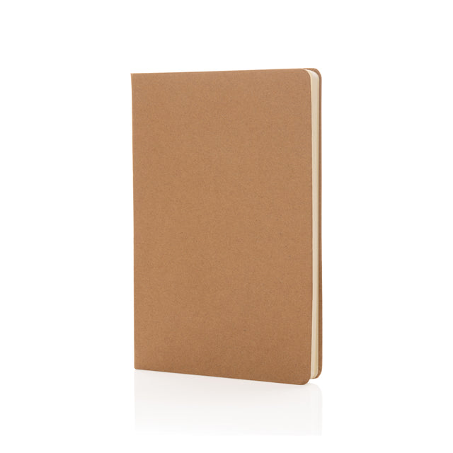 quaderni e block notes pubblicitari in carta, carta colore marrone_marrone 121749160 VAR03