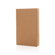 quaderni e block notes pubblicitari in carta, carta colore marrone_marrone 121749160 VAR03