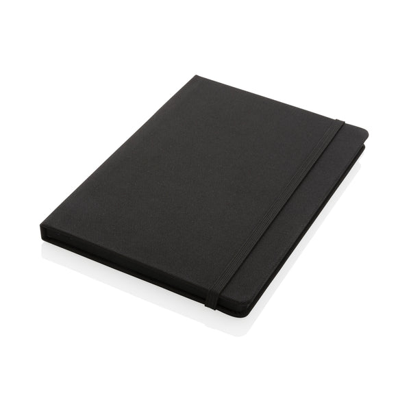 Carica l&#39;immagine nel visualizzatore di Gallery, taccuini e block notes personalizzati in rpet, carta colore nero_nero 121749162 DET09
