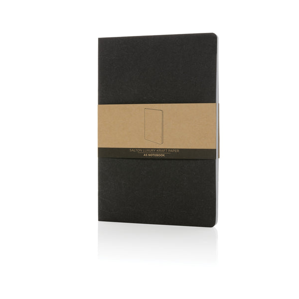 Carica l&#39;immagine nel visualizzatore di Gallery, taccuini e block notes personalizzati in carta, carta colore nero_nero 121749165 DET09
