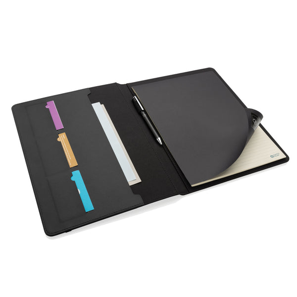 Carica l&#39;immagine nel visualizzatore di Gallery, portablocchi e cartelline personalizzati in rpet, carta colore nero_nero 121749167 DET09
