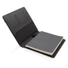 Carica l&#39;immagine nel visualizzatore di Gallery, portablocchi e cartelline personalizzati in rpet, carta colore nero_nero 121749168 DET04

