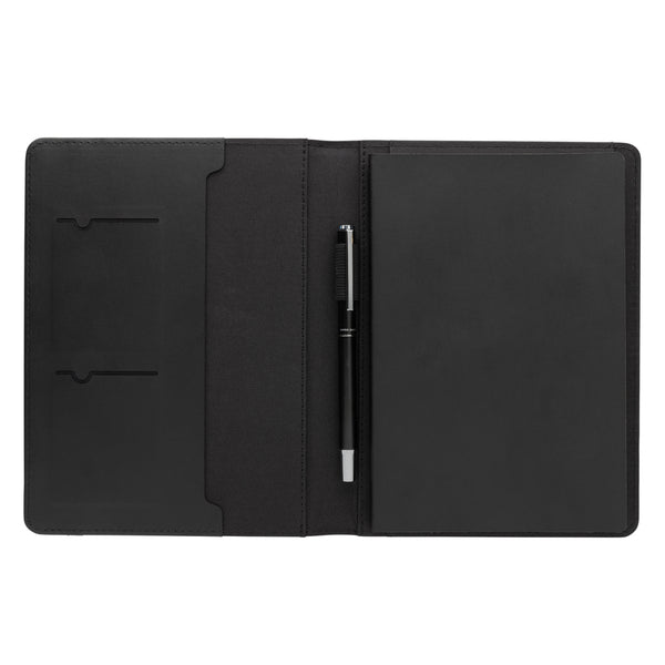 Carica l&#39;immagine nel visualizzatore di Gallery, portablocchi e cartelline personalizzati in rpet, carta colore nero_nero 121749168 DET09
