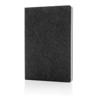 quaderni e block notes personalizzati in feltro riciclato, carta colore nero_nero 121749169 VAR01