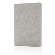 taccuini e block notes da personalizzare in feltro riciclato, carta colore grigio_grigio 121749169 VAR02
