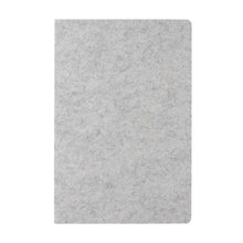 Carica l&#39;immagine nel visualizzatore di Gallery, taccuini e block notes da personalizzare in feltro riciclato, carta colore grigio_grigio 121749169 DET04
