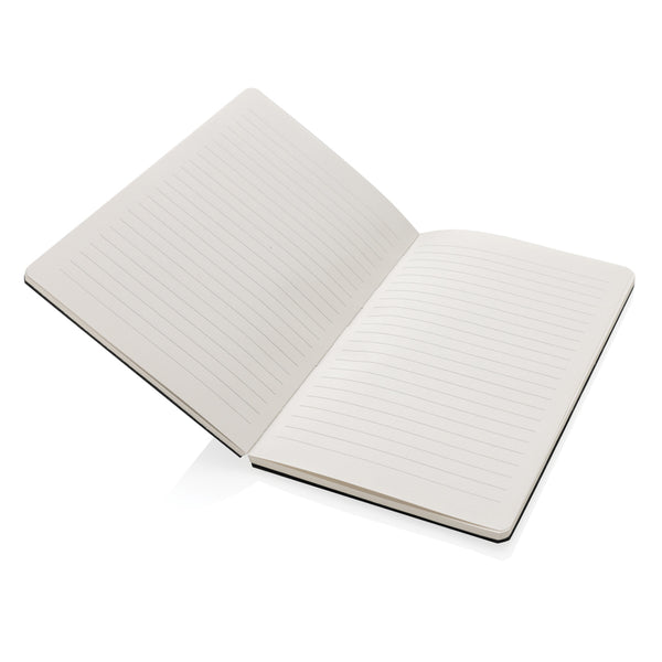 Carica l&#39;immagine nel visualizzatore di Gallery, taccuini e block notes da personalizzare in feltro riciclato, carta colore grigio_grigio 121749169 DET09
