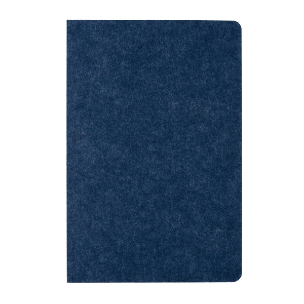 Carica l&#39;immagine nel visualizzatore di Gallery, taccuini e block notes personalizzati in feltro riciclato, carta colore blu_blu 121749169 DET09
