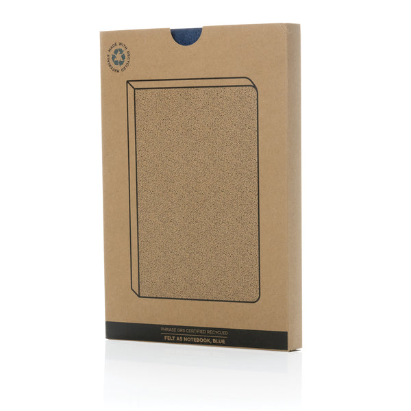 Carica l&#39;immagine nel visualizzatore di Gallery, taccuini e block notes personalizzati in feltro riciclato, carta colore blu_blu 121749169 DET09
