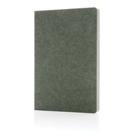 block notes e taccuini promozionali in feltro riciclato, carta colore verde_verde 121749169 VAR04