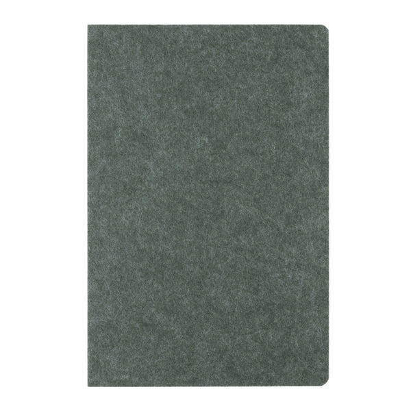 Carica l&#39;immagine nel visualizzatore di Gallery, block notes e taccuini promozionali in feltro riciclato, carta colore verde_verde 121749169 DET09
