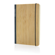quaderni e block notes personalizzati in fsc® bambù, carta colore blu_blu 121749170 VAR02