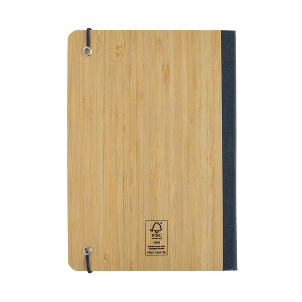 Carica l&#39;immagine nel visualizzatore di Gallery, quaderni e block notes personalizzati in fsc® bambù, carta colore blu_blu 121749170 DET09
