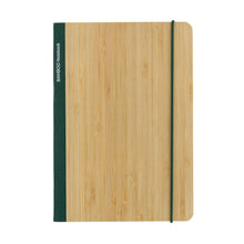 Carica l&#39;immagine nel visualizzatore di Gallery, taccuini e block notes promozionali in fsc® bambù, carta colore verde_verde 121749170 DET05
