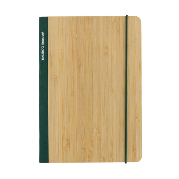 Carica l&#39;immagine nel visualizzatore di Gallery, taccuini e block notes promozionali in fsc® bambù, carta colore verde_verde 121749170 DET09
