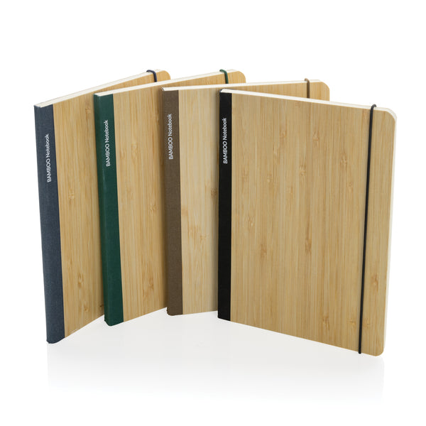 Carica l&#39;immagine nel visualizzatore di Gallery, taccuini e block notes promozionali in fsc® bambù, carta colore verde_verde 121749170 DET09
