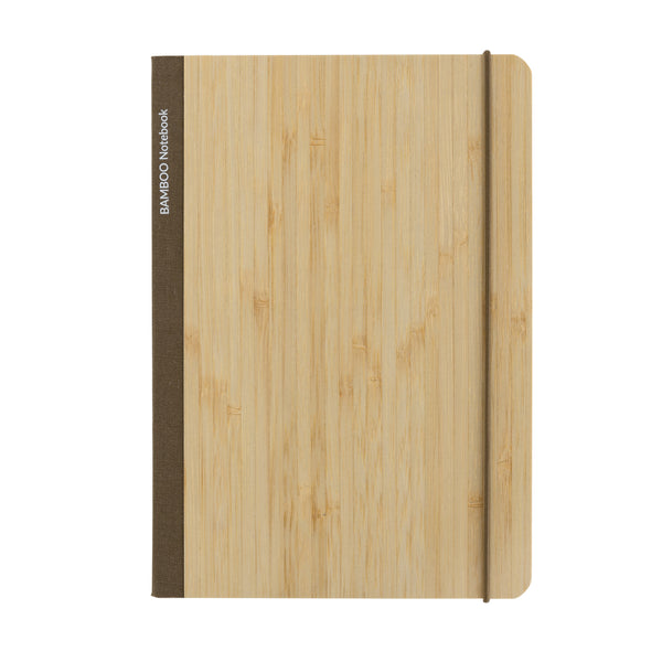 Carica l&#39;immagine nel visualizzatore di Gallery, taccuini e block notes pubblicitari in fsc® bambù, carta colore marrone_marrone 121749170 DET09
