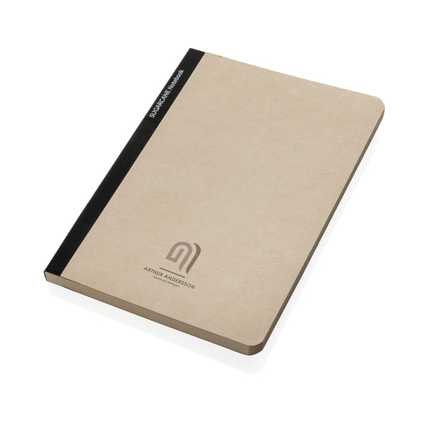 Carica l&#39;immagine nel visualizzatore di Gallery, quaderni e block notes personalizzati in carta bagassa, carta bagassa colore nero_nero 121749172 DET09
