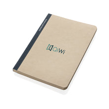 Carica l&#39;immagine nel visualizzatore di Gallery, taccuini e block notes personalizzati in carta bagassa, carta bagassa colore blu_blu 121749172 DET07
