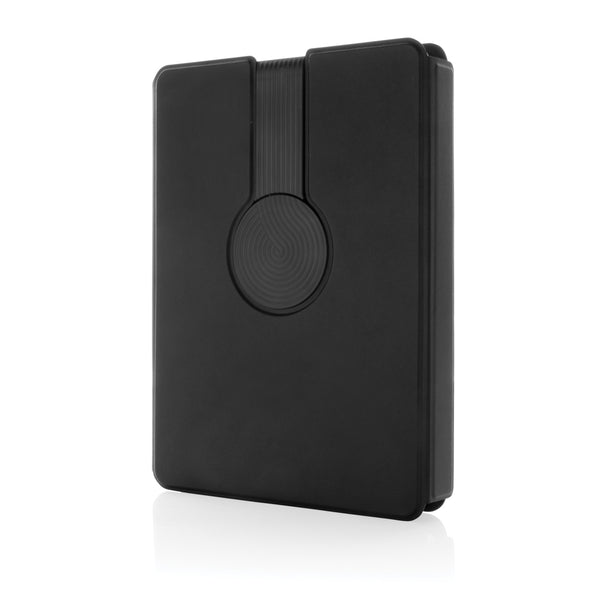 Carica l&#39;immagine nel visualizzatore di Gallery, portablocchi e cartelline personalizzati in pu riciclato colore nero_nero 121749173 DET09
