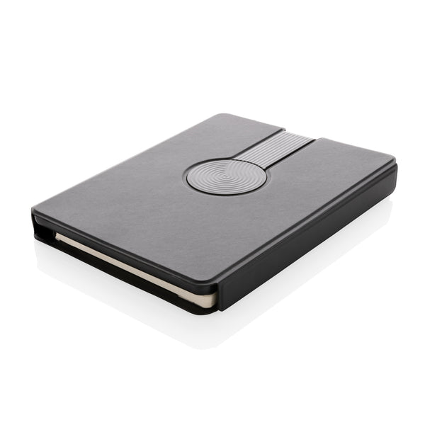 Carica l&#39;immagine nel visualizzatore di Gallery, portablocchi e cartelline personalizzati in pu riciclato colore nero_nero 121749173 DET09
