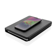Carica l&#39;immagine nel visualizzatore di Gallery, portablocchi e cartelline personalizzati in pu riciclato colore nero_nero 121749173 DET04
