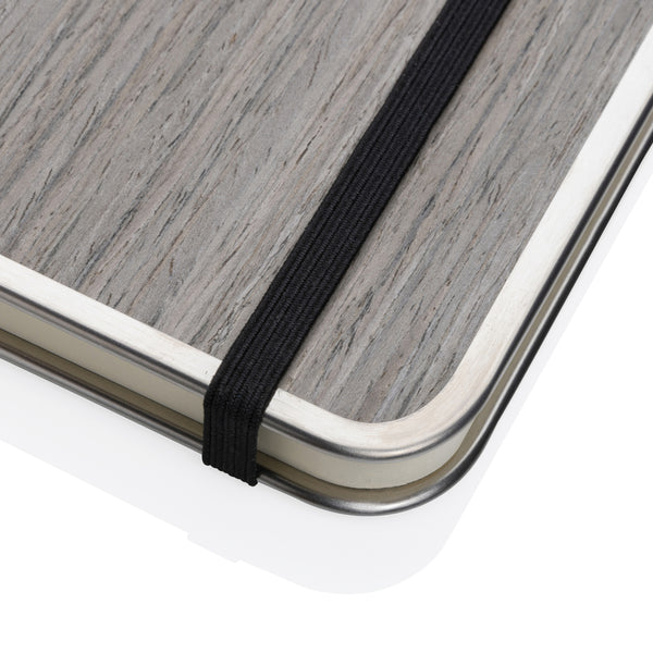 Carica l&#39;immagine nel visualizzatore di Gallery, block notes e taccuini da personalizzare in fsc® legno, carta colore grigio_grigio 121749174 DET09
