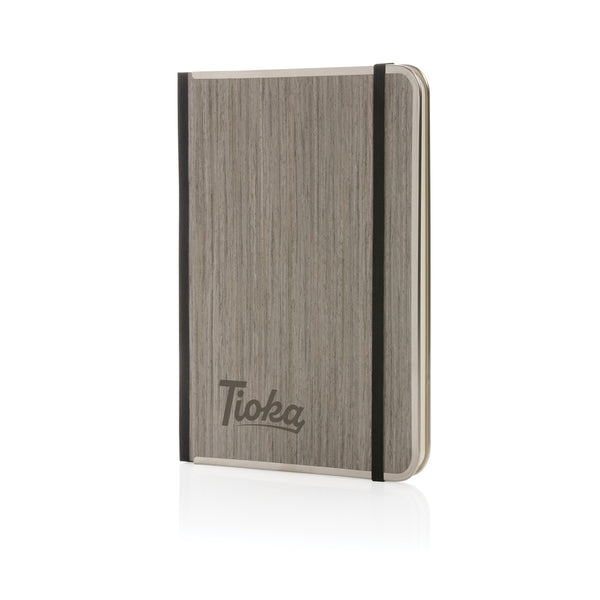 Carica l&#39;immagine nel visualizzatore di Gallery, block notes e taccuini da personalizzare in fsc® legno, carta colore grigio_grigio 121749174 DET09
