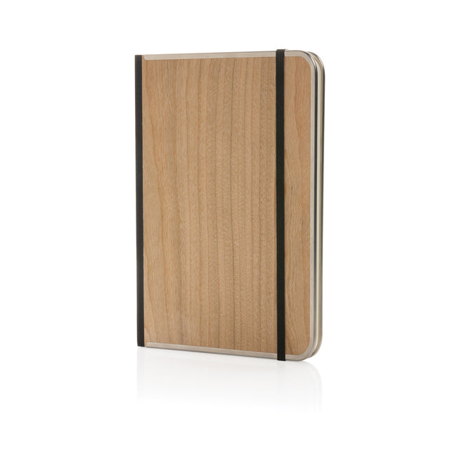 quaderni e block notes pubblicitari in fsc® legno, carta colore marrone_marrone 121749174 VAR02