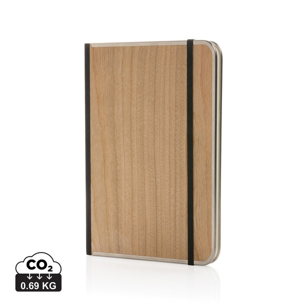Carica l&#39;immagine nel visualizzatore di Gallery, quaderni e block notes pubblicitari in fsc® legno, carta colore marrone_marrone 121749174 DET09
