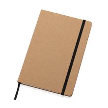 Carica l&#39;immagine nel visualizzatore di Gallery, taccuini e block notes pubblicitari in carta di pietra, carta colore marrone_marrone 121749176 DET03
