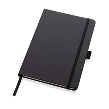 Carica l&#39;immagine nel visualizzatore di Gallery, quaderni e block notes personalizzati in cuoio rigenerato, carta colore nero_nero 121749177 DET04
