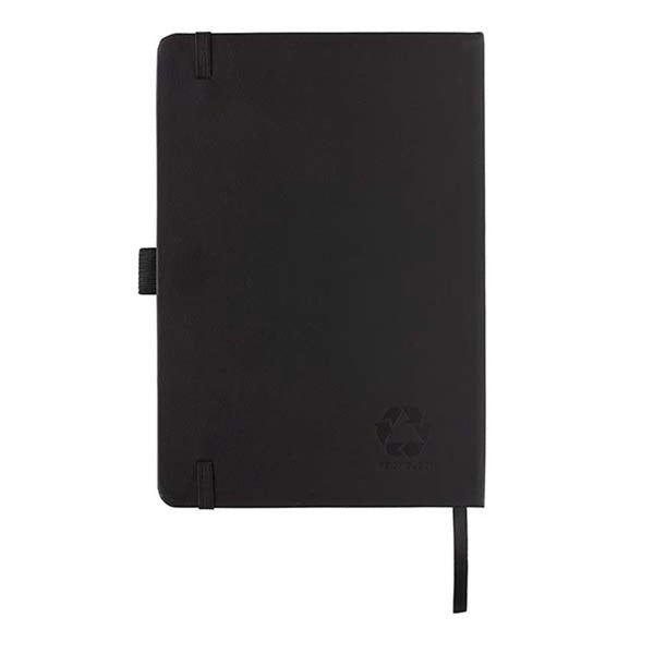 Carica l&#39;immagine nel visualizzatore di Gallery, quaderni e block notes personalizzati in cuoio rigenerato, carta colore nero_nero 121749177 DET09
