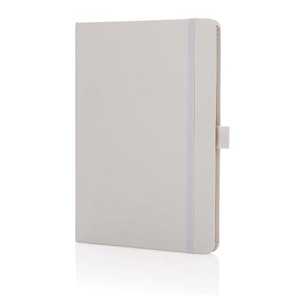 taccuini e block notes da personalizzare in cuoio rigenerato, carta colore bianco_bianco 121749177 VAR02