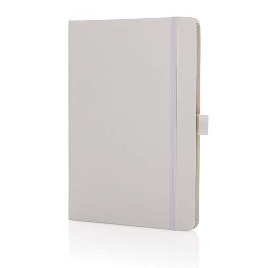 taccuini e block notes da personalizzare in cuoio rigenerato, carta colore bianco_bianco 121749177 VAR02
