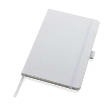 Carica l&#39;immagine nel visualizzatore di Gallery, taccuini e block notes da personalizzare in cuoio rigenerato, carta colore bianco_bianco 121749177 DET04
