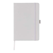 Carica l&#39;immagine nel visualizzatore di Gallery, taccuini e block notes da personalizzare in cuoio rigenerato, carta colore bianco_bianco 121749177 DET06

