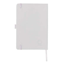 Carica l&#39;immagine nel visualizzatore di Gallery, taccuini e block notes da personalizzare in cuoio rigenerato, carta colore bianco_bianco 121749177 DET07
