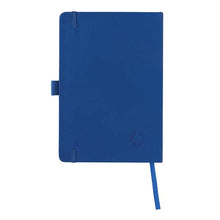 Carica l&#39;immagine nel visualizzatore di Gallery, taccuini e block notes personalizzati in cuoio rigenerato, carta colore blu-royal_royal 121749177 DET07

