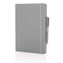 Carica l&#39;immagine nel visualizzatore di Gallery, taccuini e block notes promozionali in cuoio rigenerato, carta colore iceberg-green_verde 121749177 DET03
