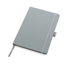 Carica l&#39;immagine nel visualizzatore di Gallery, taccuini e block notes promozionali in cuoio rigenerato, carta colore iceberg-green_verde 121749177 DET04
