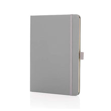 Carica l&#39;immagine nel visualizzatore di Gallery, taccuini e block notes promozionali in cuoio rigenerato, carta colore iceberg-green_verde 121749177 DET01

