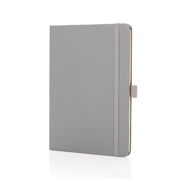 Carica l&#39;immagine nel visualizzatore di Gallery, taccuini e block notes promozionali in cuoio rigenerato, carta colore iceberg-green_verde 121749177 DET09

