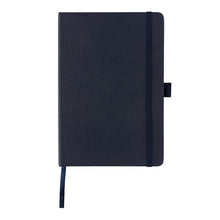 Carica l&#39;immagine nel visualizzatore di Gallery, block notes e taccuini personalizzati in cuoio rigenerato, carta colore blu-navy_blu 121749177 DET06
