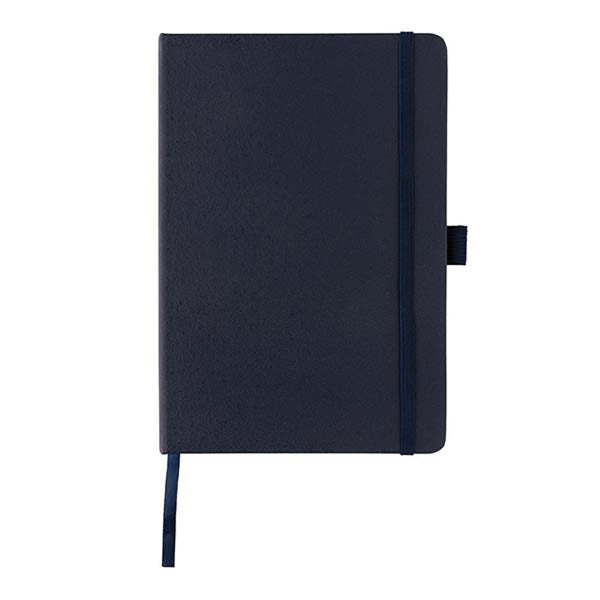 Carica l&#39;immagine nel visualizzatore di Gallery, block notes e taccuini personalizzati in cuoio rigenerato, carta colore blu-navy_blu 121749177 DET09
